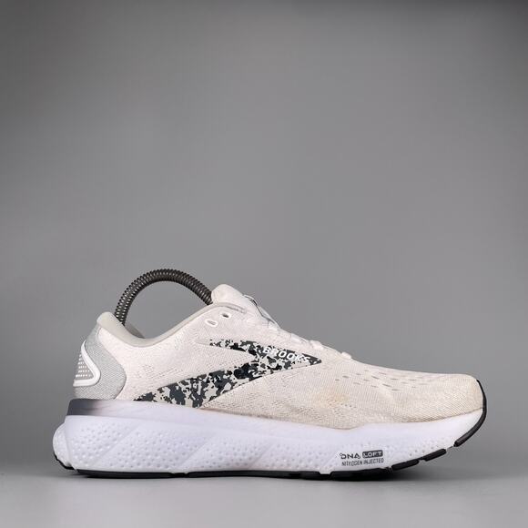 Brooks Ghost 16 Women's 8.5 B White Camo Running Athletic Workout Sneaker Casual - Picture 5 of 9